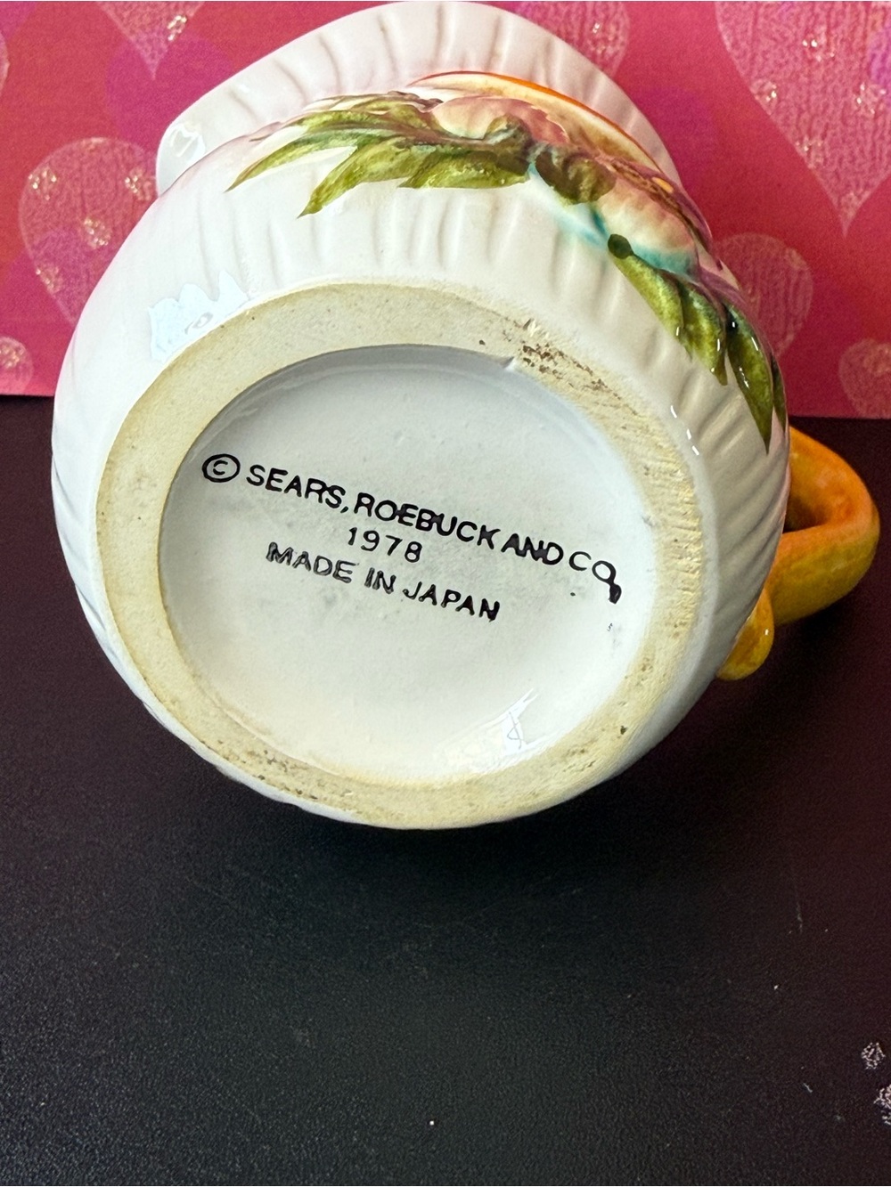 Merry Mushroom Sears Roebuck 1978 creamer container - Picture 4 of 7